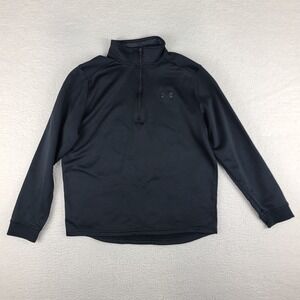 Under Armour Men's Black Zip-Up Sweater